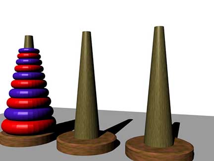 The Tower of Hanoi